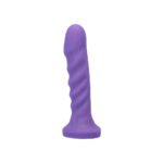 Tantus Echo Vibrating Dildo – Amethyst, 100% Silicone - Image 2