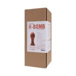 Tantus H-Bomb Anal Plug – Ruby Red, 100% Silicone - Image 3
