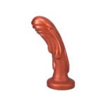 Tantus Magma 7 in. Fantasy Dildo Medium-Firm Copper - Image 2