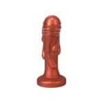 Tantus Magma 7 in. Fantasy Dildo Medium-Firm Copper - Image 5