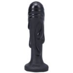 Tantus Magma Textured Fantasy Dildo Onyx - Image 2
