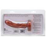 Tantus Mini Magma 5 in. Fantasy Dildo – Copper - Image 2