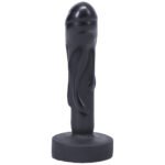 Tantus Mini Magma Textured Fantasy Dildo Onyx - Image 3