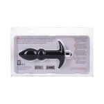 Tantus Perfect Plug Plus Vibrating Anal Plug – Onyx - Image 4