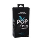 Tantus POP n'' Play Squirting Packer Espresso - Image 7