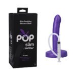 Tantus POP Slim Squrting Dildo Indiglow