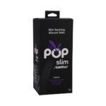 Tantus POP Slim Squrting Dildo Indiglow - Image 7