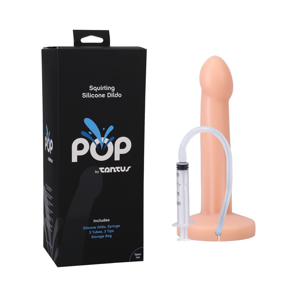 tantus-pop-squirting-dildo-cream Tantus POP Squirting Dildo Cream - Image 1
