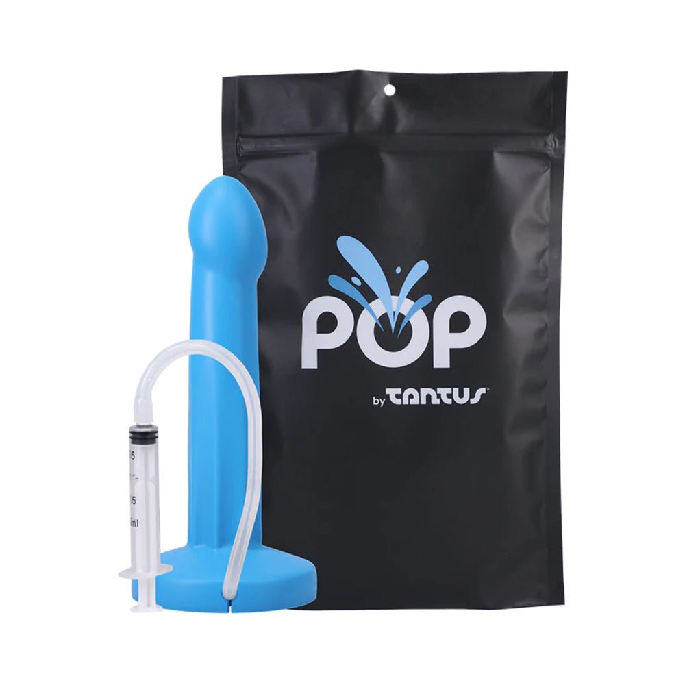 tantus-pop-squirting-dildo-lagoon-bag Tantus POP Squirting Dildo Lagoon (Bag) - Image 1