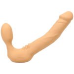 Tantus Real Strapless Vibrating Strap-On Dildo Honey - Image 2