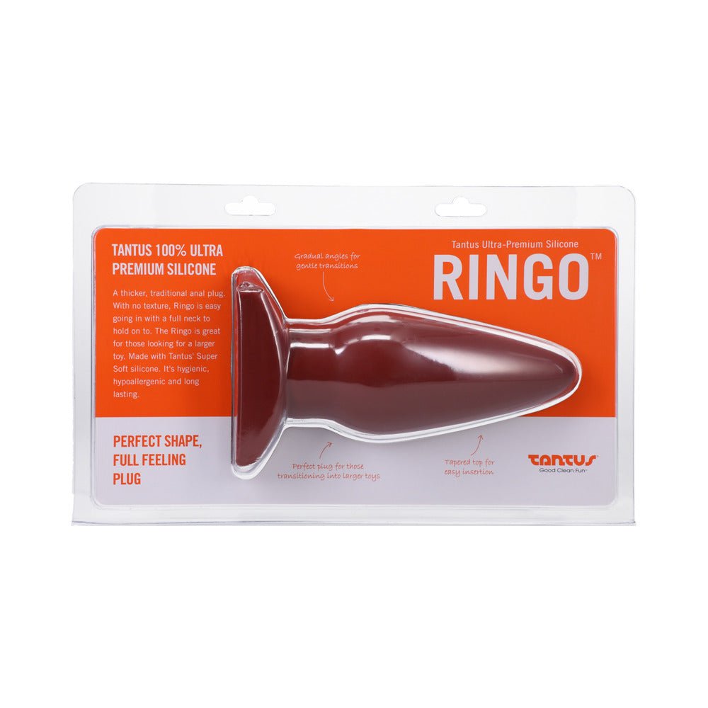tantus-ringo-anal-plug-crimson Tantus Ringo Anal Plug Crimson - Image 1