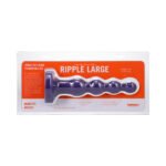 Tantus Ripple Large Beaded Anal Plug Amethyst