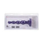 Tantus Ripple Large Beaded Anal Plug Amethyst - Image 3