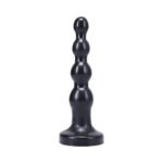 Tantus Ripple Large Beaded Anal Plug Onyx - Image 2