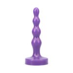 Tantus Ripple Small Beaded Anal Plug Amethyst - Image 2