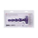 Tantus Ripple Small Beaded Anal Plug Amethyst - Image 3