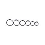 Tantus Silicone O-Ring Harness Set – Black - Image 3