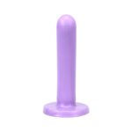 Tantus Silk Medium Dildo Lavender (Bag) - Image 2
