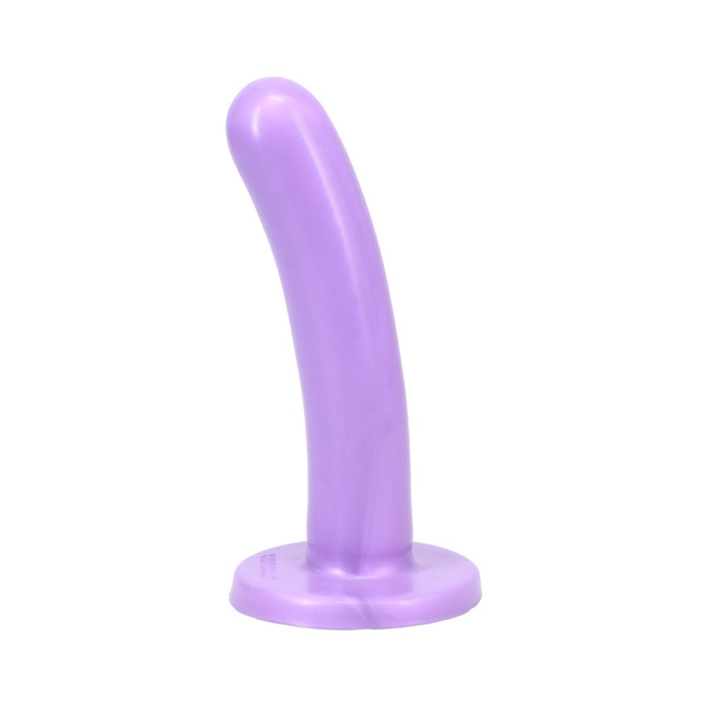 tantus-silk-medium-dildo-lavender-bag Tantus Silk Medium Dildo Lavender (Bag) - Image 1