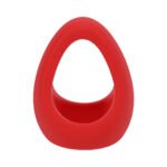 Tantus Stirrup C-Ring Cock and Ball Sling Crimson - Image 2