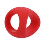Tantus Stirrup C-Ring Cock and Ball Sling Crimson - Image 5
