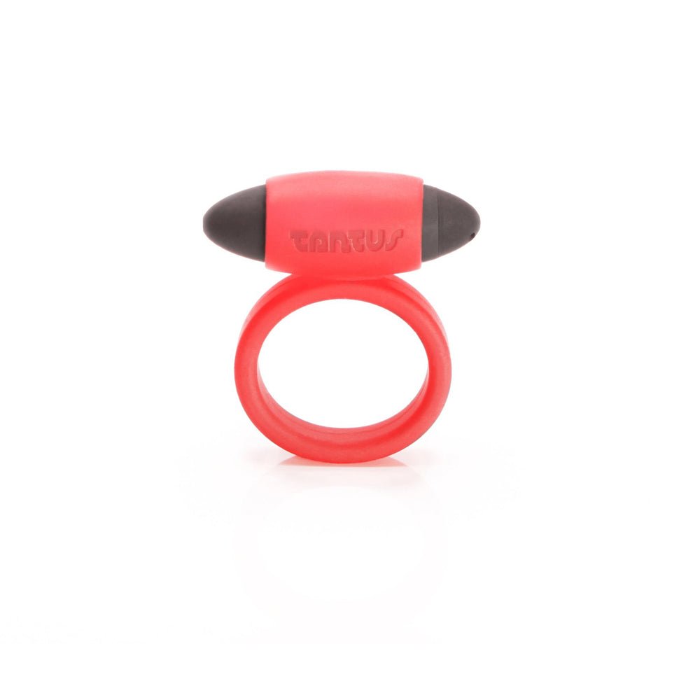 tantus-super-soft-vibrating-cockring-crimson Tantus Super Soft Vibrating Cockring Crimson - Image 1