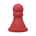 Tantus The Pawn Dildo – Ruby, 100% Ultra-Premium Silicone - Image 2