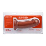 Tantus They/Them 5.5 in. Dildo Soft Copper