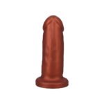 Tantus They/Them 5.5 in. Dildo Soft Copper - Image 3