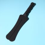 Tantus Trip 2 Tawse Dildo Paddle Whip (Bag) - Image 3