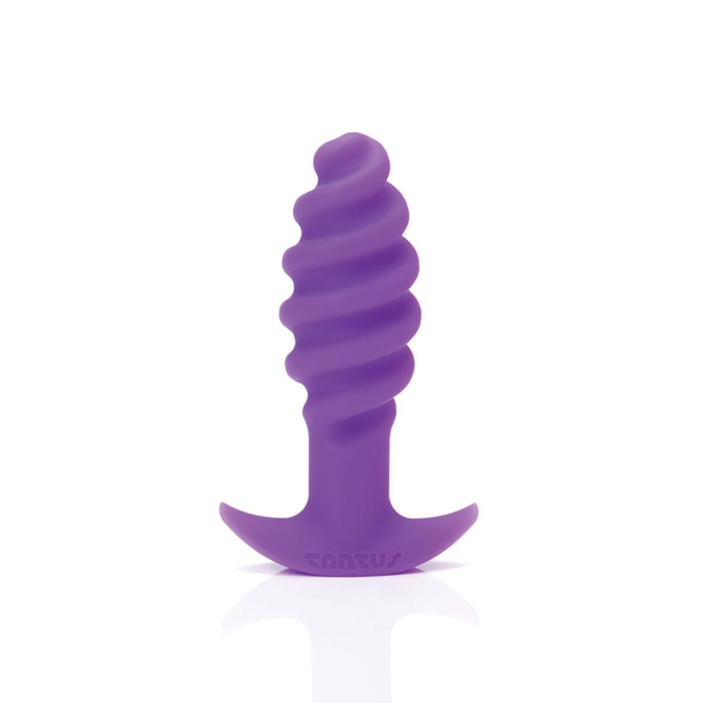 tantus-twist-anal-plug-amethyst-bag Tantus Twist Anal Plug Amethyst (Bag) - Image 1
