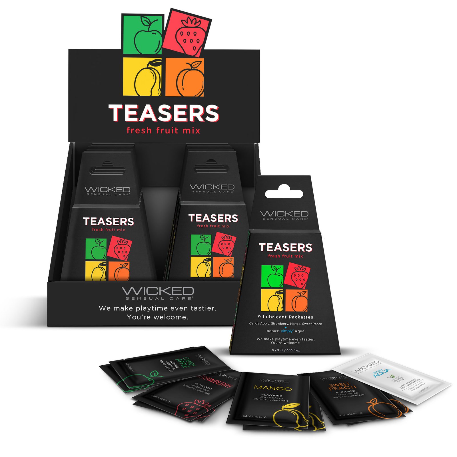 teasers-fresh-fruit-mix-display Teasers Fresh Fruit Mix Display - Image 1