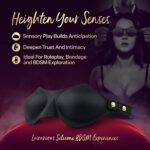 Temptasia Ardor Blindfold – Black, Body-Safe Silicone - Image 9
