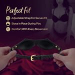 Temptasia Ardor Blindfold – Black, Body-Safe Silicone - Image 10