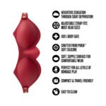 Temptasia Ardor Blindfold – Red, Body-Safe Silicone - Image 7