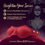 Temptasia Ardor Blindfold – Red, Body-Safe Silicone - Image 9