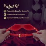 Temptasia Ardor Blindfold – Red, Body-Safe Silicone - Image 10