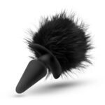 Temptasia - Bunny Tail Pom Plug - Black - Image 4