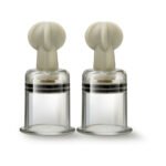 Temptasia Clit and Nipple Twist Suckers 2-Piece Set Large Clear Acrylic - Image 2