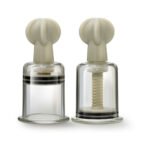 Temptasia Clit and Nipple Twist Suckers 2-Piece Set Large Clear Acrylic - Image 3