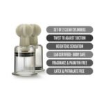 Temptasia Clit and Nipple Twist Suckers 2-Piece Set Large Clear Acrylic - Image 4