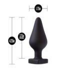 Temptasia - Fuck Me Butt Plug - Black - Image 2