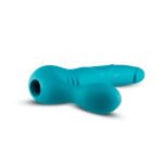 Temptasia - Luna - Strapless Silicone Dildo - Teal - Image 3