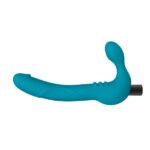 Temptasia - Luna - Strapless Silicone Dildo - Teal - Image 4