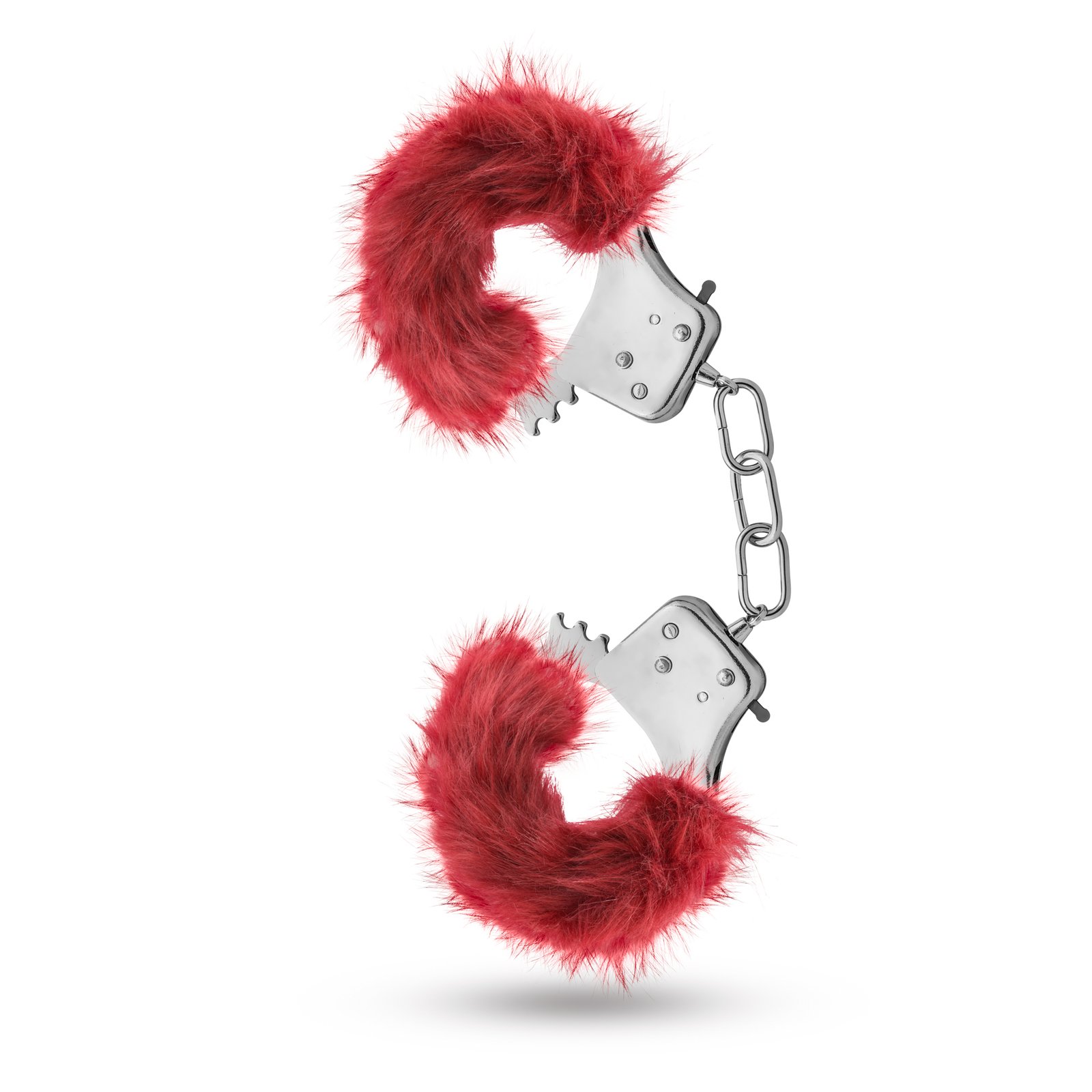 temptasia-plush-fur-cuffs-burgundy Temptasia - Plush Fur Cuffs - Burgundy - Image 1