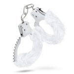 Temptasia - Plush Fur Cuffs - White - Image 5