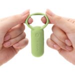 TENGA paiRING Lime Green Cock Ring - Image 4