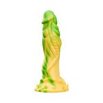 Tentra Bozar Snapping Turtle Thrusting Dildo – Yellow, Rechargeable, Remote Controlled - Image 2
