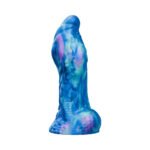 Tentra Marinus Sea Beast Vibrating Dildo Blue - Image 2