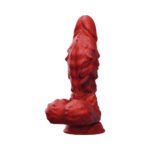 Tentra Vulkris Volcanic Dragon Vibrating Dildo Red - Image 5